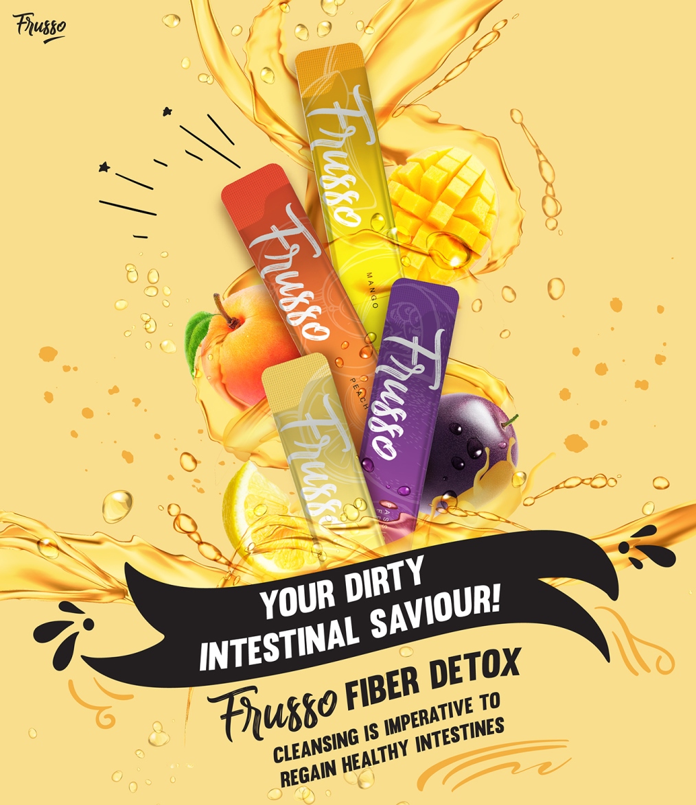 Wellous Frusso WellnessMall AFYAA Products  - Fiber Detox cleaning is imperative to regain healthy intestines