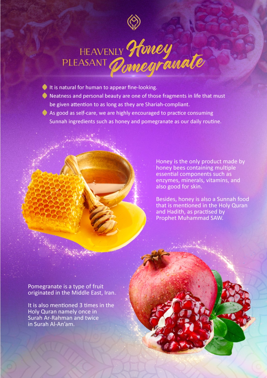 RYNDU- heavenly honey pleasant powegranate 